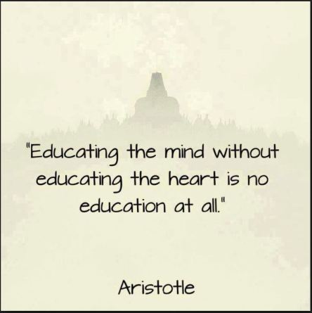 Educating mind and heart